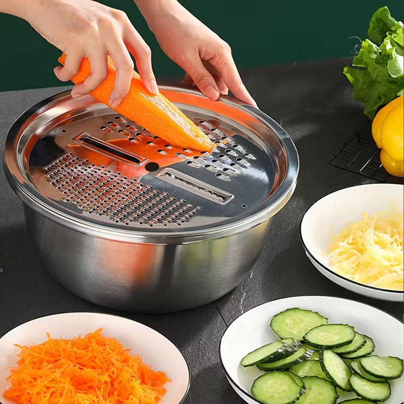 3 in1 Multipurpose Bowl for Kitchen