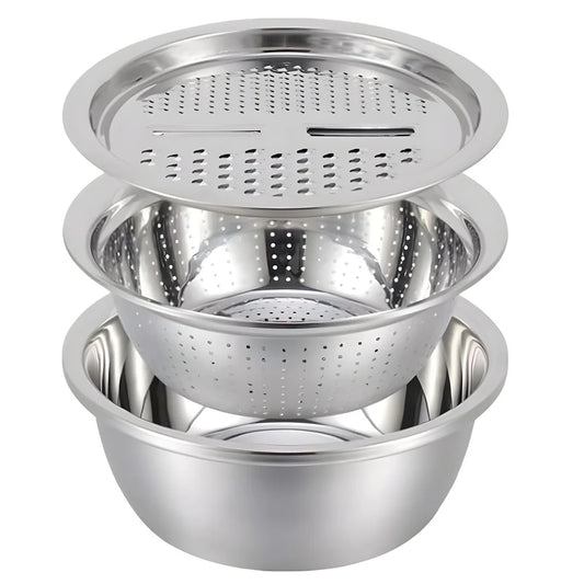 3 in1 Multipurpose Bowl for Kitchen